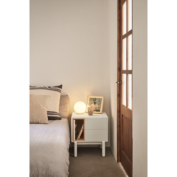 Kremowa szafka nocna Corvo – Teulat-image-4