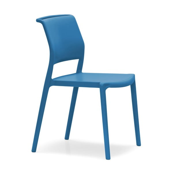 Niebieskie krzesło Pedrali Ara