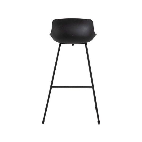 Czarny hoker (wysokość siedziska 76 cm) Tina – Actona-image-3