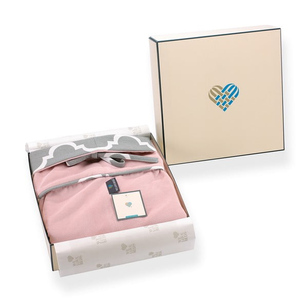 Różowa poszewka na poduszkę WeLoveBeds Rose Quarz Candy, ⌀ 20x58 cm-image-2