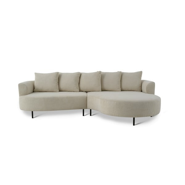 Beżowy narożnik (prawostronny) Vitoria – Scandic