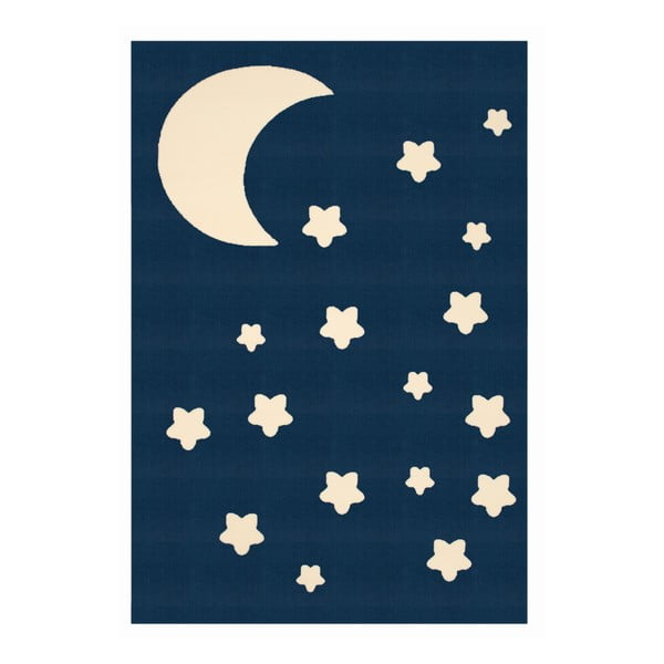 Granatowy dywan dziecięcy Zala Living Night Sky, 140x200 cm
