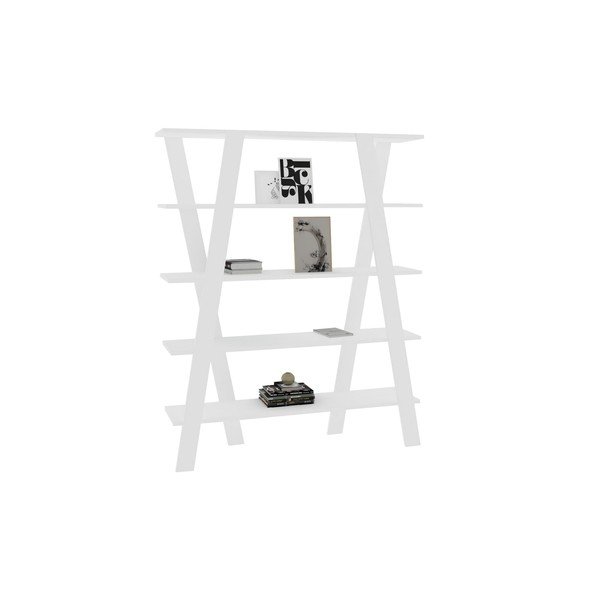 Biały regał 120x150 cm Conde – Kalune Design-image-2