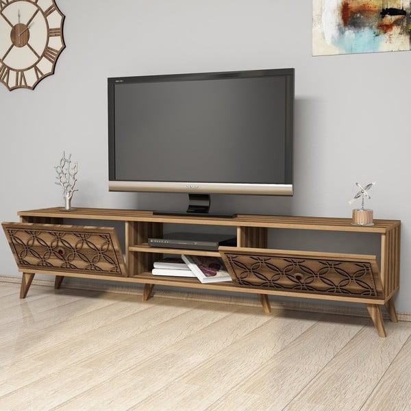 Szafka pod TV Class Walnut, dł. 180 cm-image-1