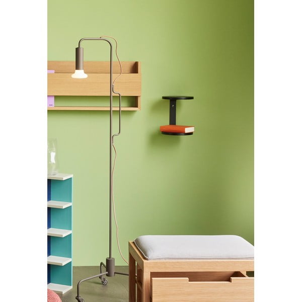 Czarna wielopoziomowa półka 25,5 cm Oto – Hübsch-image-1