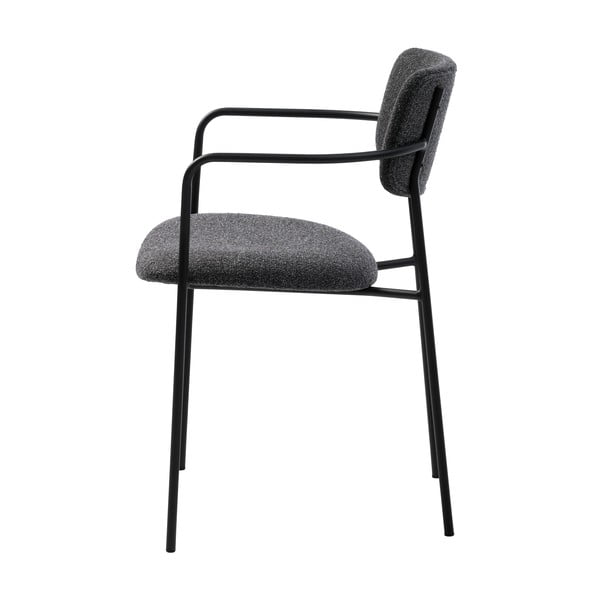 Ciemnoszare krzesło Zama – Unique Furniture-image-3