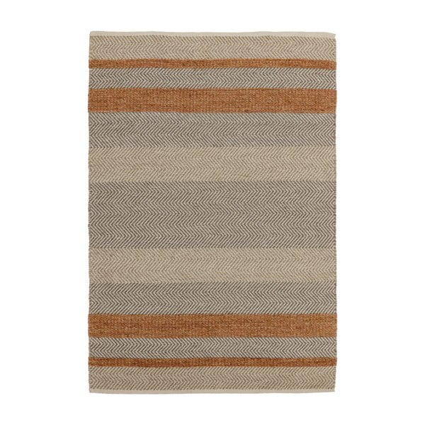 Brązowo-pomarańczowy dywan Asiatic Carpets Fields, 160x230 cm