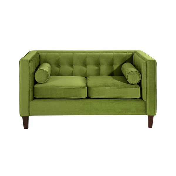 Oliwkowa sofa Max Winzer Jeronimo, 154 cm