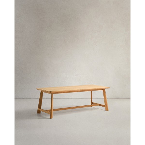 Stół z blatem w dekorze dębu 100x220 cm Idun – Kave Home