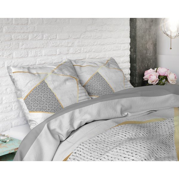 Bawełniana pościel dwuosobowa Pure Cotton Graphic, 200x200/220 cm-image-2