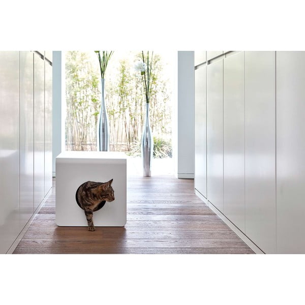 Biała kuweta dla kota 41x54,5 cm Sito White – MiaCara-image-4