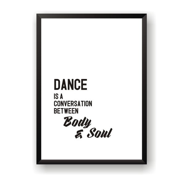 Plakat Nord & Co Dance Is, 21x29 cm