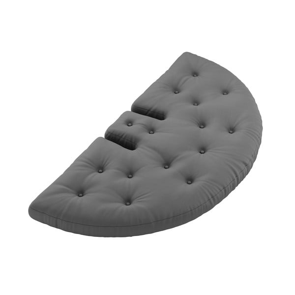 Ciemnoszary fotel rozkładany odpowiedni na zewnątrz Karup Design OUT™ Nido Dark Grey-image-4