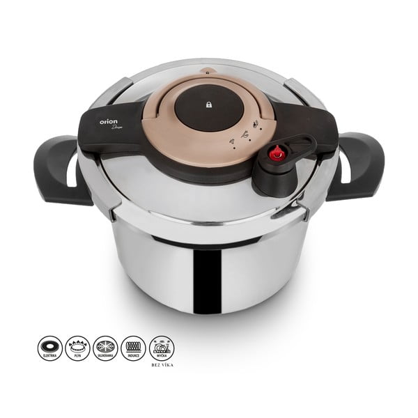 Szybkowar ze stali nierdzewnej 7 l Drone – Orion-image-1