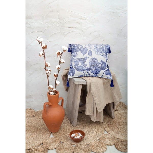 Poduszka dekoracyjna Really Nice Things Borlas Blue Birds, 45x45 cm-image-1