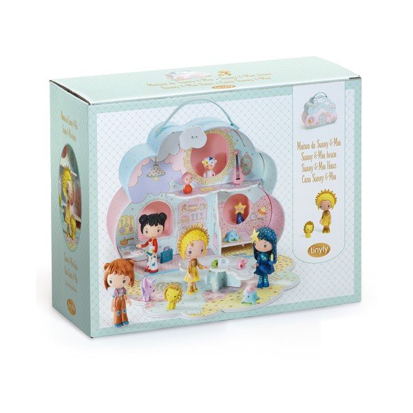 Domek na figurki Tinyly Djeco Sunny i Mia-image-4