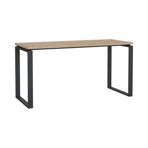 Biurko z blatem w dekorze dębu 60x150 cm Sign – Tvilum-image-2