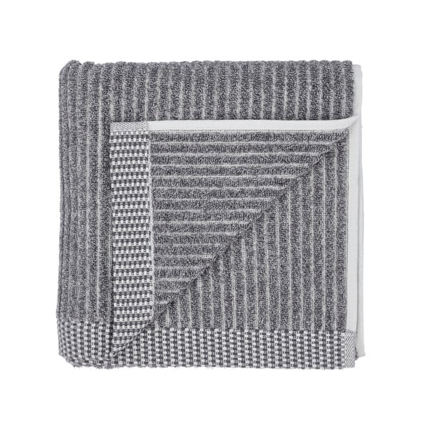 Szary ręcznik z bawełny organicznej 70x140 cm Melange − Södahl