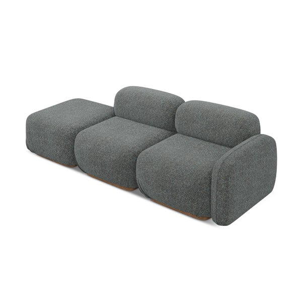 Szary szezlong modułowy (prawostronny) Ailani – Makamii-image-4