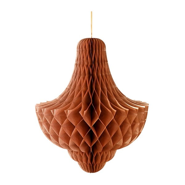 Papierowa dekoracja Giant Honeycomb Bronze XL