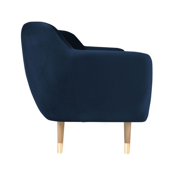 Granatowy fotel Mazzini Sofas Amelie-image-4