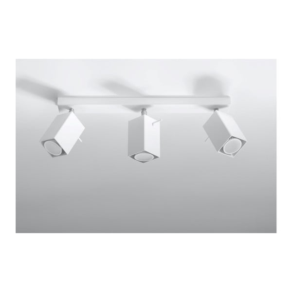 Biała lampa sufitowa Sollux Toscana 3-image-1