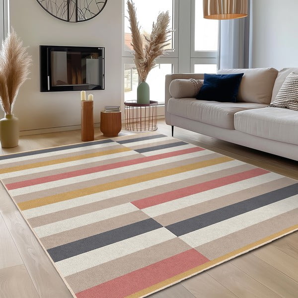 Dywan odpowiedni do prania 60x100 cm Rosy Bandas – Mila Home-image-3