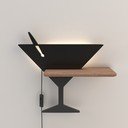 Czarny kinkiet LED Piccolo – Candellux Lighting
