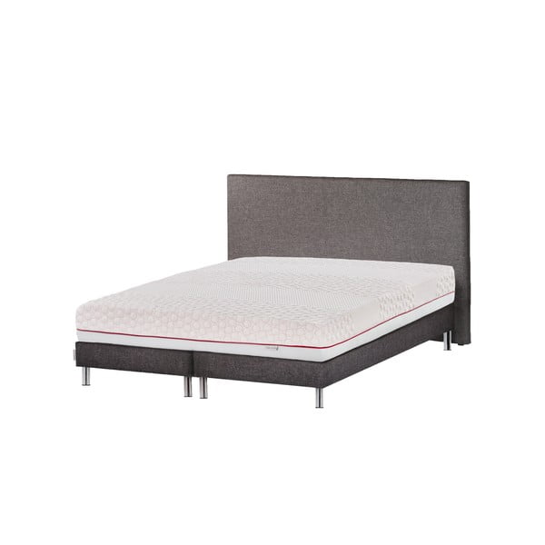 Łóżko z materacem i zagłówkiem Novative Position Ensemble, 160x200 cm
