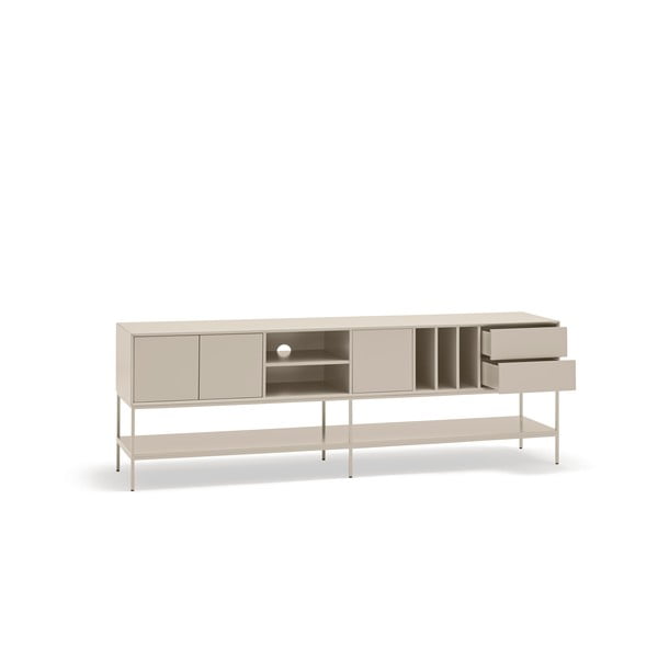 Kremowa szafka pod TV 220x74x45 cm Platt – Teulat-image-3