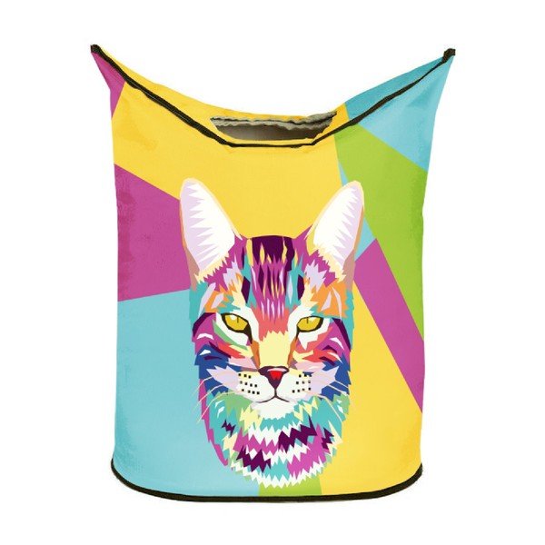 Kosz na bieliznę Pop Art Cat-image-1