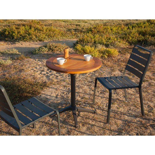 Aluminiowy okrągły stół ogrodowy ø 68 cm Spring – Ezeis-image-1