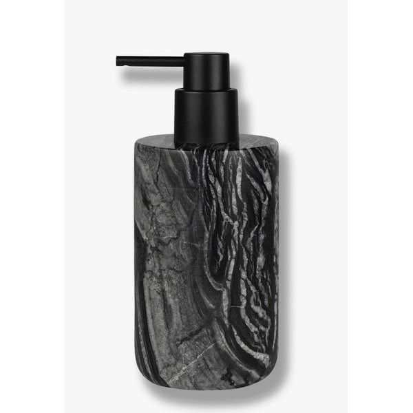 Czarny marmurowy dozownik do mydła 0.2 l Marble – Mette Ditmer Denmark