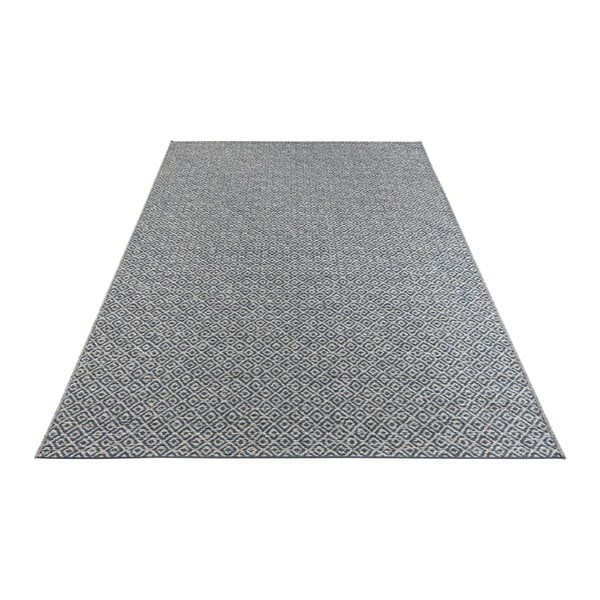 Niebieski dywan odpowiedni na zewnątrz Elle Decoration Bloom Croix, 140x200 cm-image-3