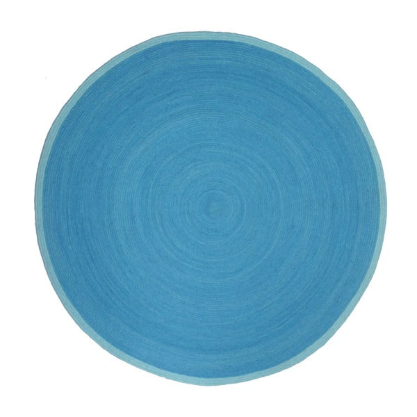 Niebieski dywan dziecięcy Nattiot Tapis, Ø 90 cm