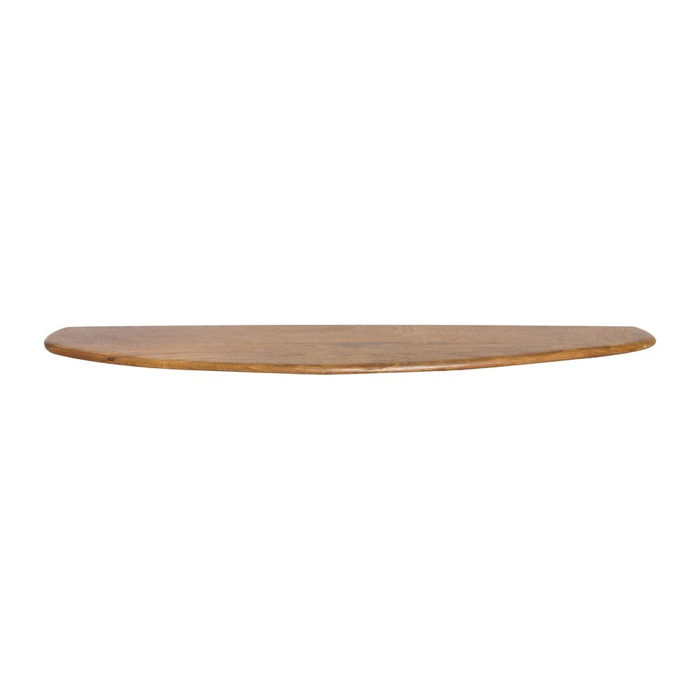 Półka z litego drewna mango w naturalnym kolorze 80 cm Ginosu – Light & Living