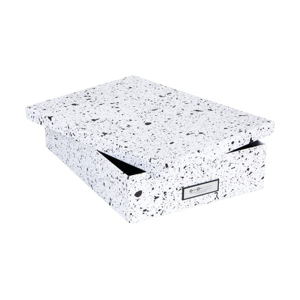 Czarno-białe pudełko Bigso Box of Sweden Oskar-image-3