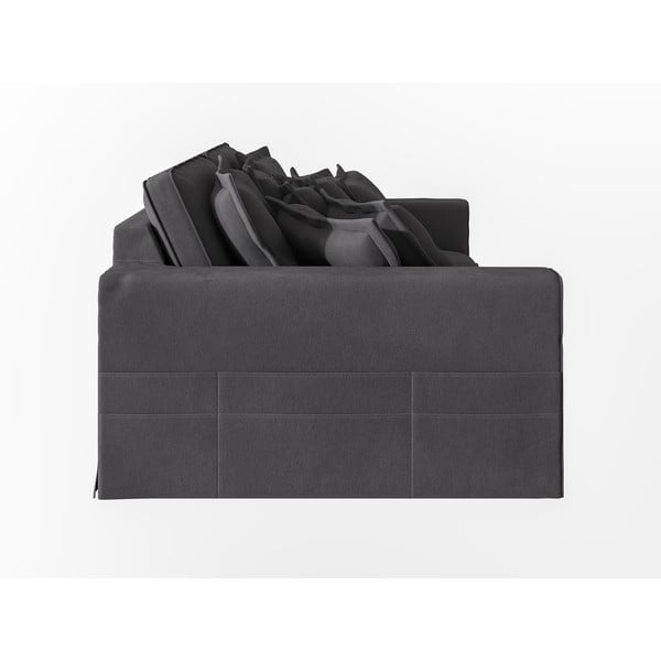 Antracytowa sofa 236 cm Nora – Ropez-image-4