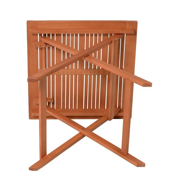 Stół ogrodowy z litego drewna eukaliptusowego 70,5x70,5 cm Pasaneda – Garden Pleasure-image-3