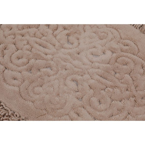 Brązowe dywaniki łazienkowe zestaw 2 szt. 100x60 cm – Foutastic-image-3