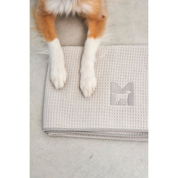 Ręcznik dla zwierząt Panno Greige S/M – MiaCara-image-3