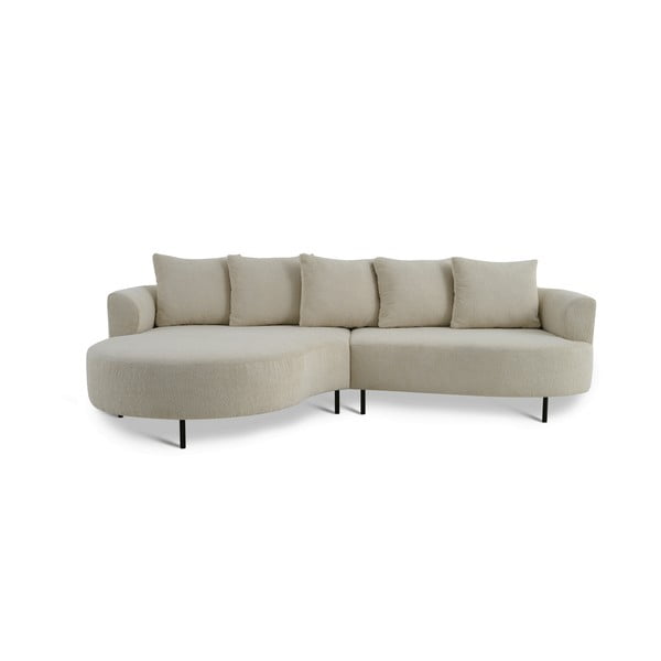 Beżowy narożnik (lewostronny) Vitoria – Scandic