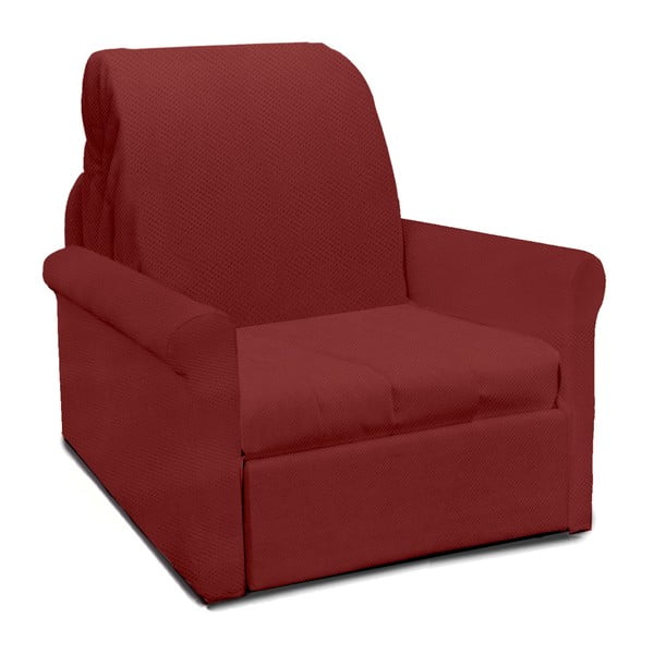 Czerwony fotel rozkładany 13Casa Greg