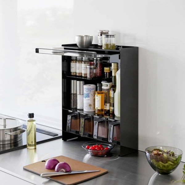 Metalowy organizer na przyprawy Tower – YAMAZAKI-image-1