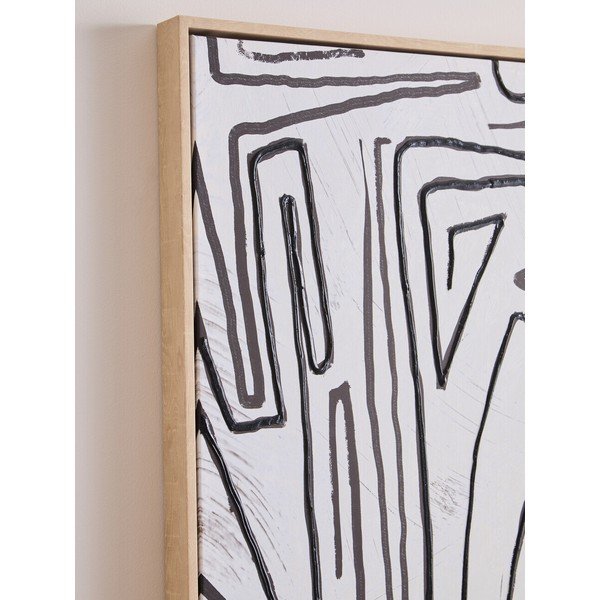 Obraz z ramą w zestawie/na płótnie 83x123 cm Astratto – Premier Housewares-image-4