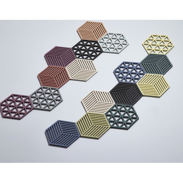 Silikonowa podkładka pod garnek 16x14 cm − Zone-image-1