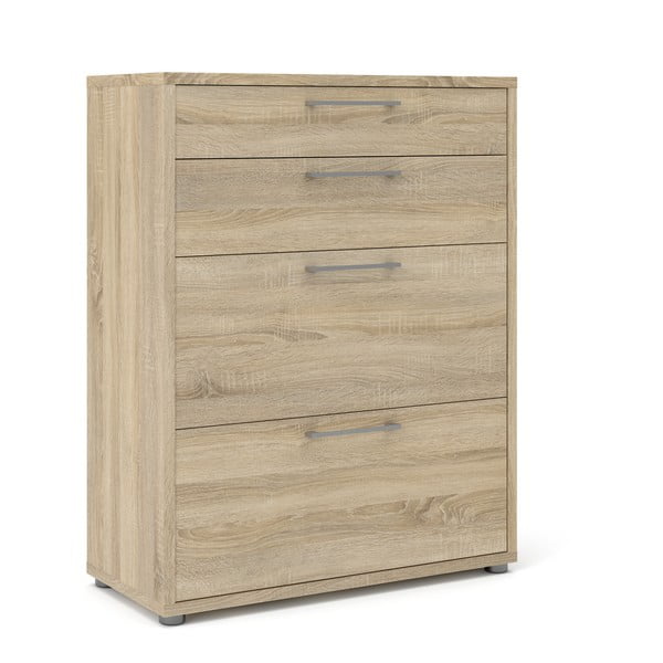 Regał modułowy w dekorze dębu 89x113 cm Prima – Tvilum-image-4