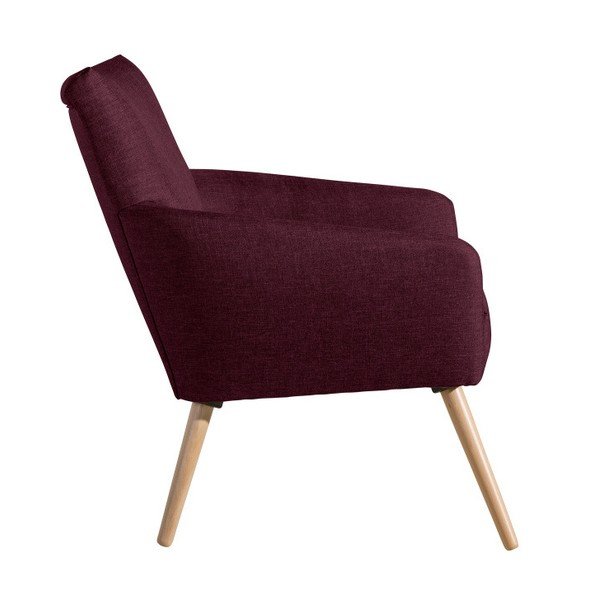 Bordowy fotel Max Winzer Jörn-image-2