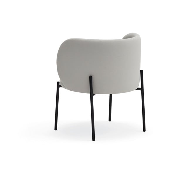 Jasnoszary fotel Teulat Mogi-image-4