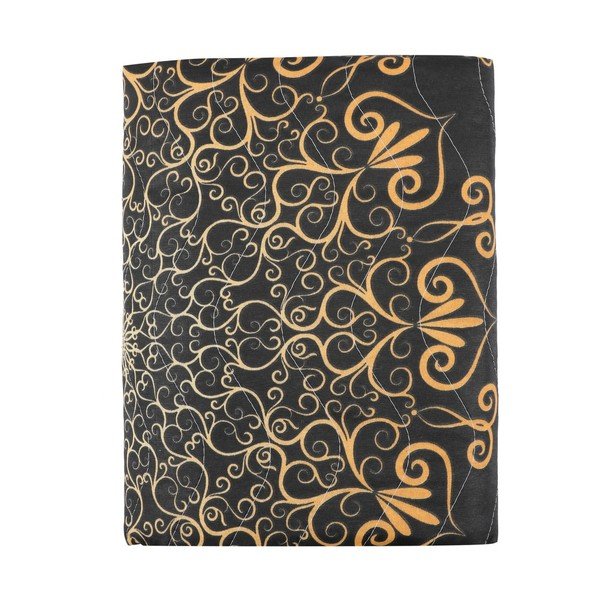 Zestaw pikowanej narzuty na łóżko i 2 poszewek na poduszki Eponj Home Şehri-Ala Gold, 200x220 cm-image-4